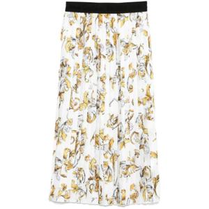 베르사체 미디 스커트 78HAE805 NS574G03 White