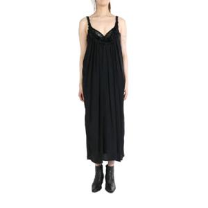 25 SS Simone Rocha lace up satin dress 72940514BLACK TP438431838