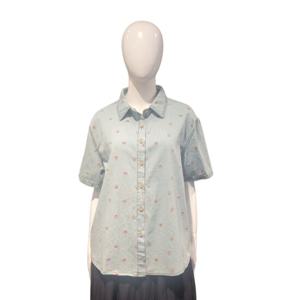 [페이지플린]곰돌이 카라넥 반팔 셔츠남방(F5BBL516A)