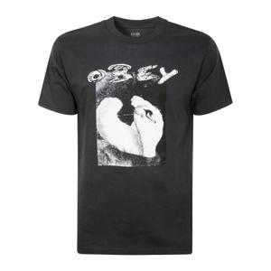 오베이 반팔 티셔츠 165264063 VBL VINTAGE BLACK