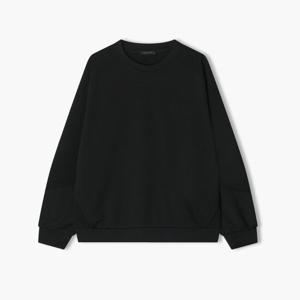 리버클래시 25S/S 블랙 텍스쳐 믹스 라인 패널 티셔츠 LLS41504