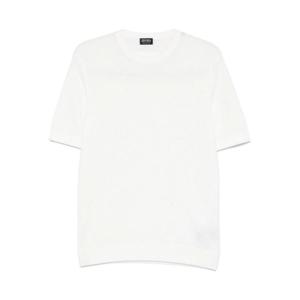 에르메네질도제냐 반팔 티셔츠 RUFC25A9C10N01 White