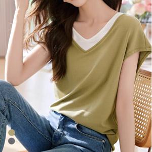 KARRA 더블웨어링티셔츠_A5M0648