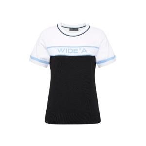 와이드앵글골프긴팔티 KQJ WWM25K12Z1 TO PRO 컬러블럭 라운드넥 스웨터 L (Black)