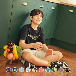[지오다노주니어] 03095502 반팔 스마일 티셔츠
