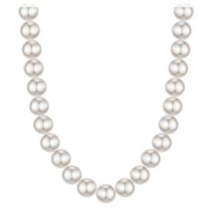 미니골드14K39센치8mm 진주 비드 목걸이(스와) NONM4092