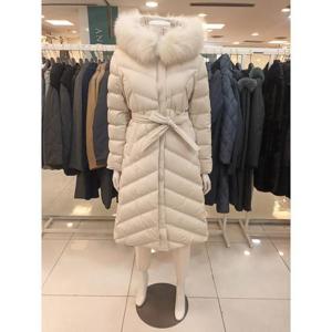 아르테 세이브존07 여성 폭스퍼 밸티드  롱 패딩 DODCDH810