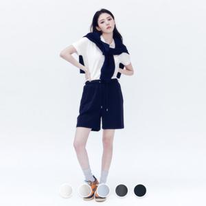 [지오다노/본사] 404520 여 미니 테리 반바지