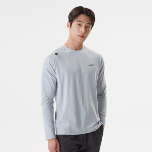 [데상트공식][30% OFF] [ICEMOTION] 자가드 긴팔 티셔츠 SP321TTL71