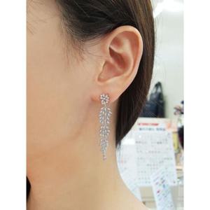 볼라레 세이브존01 레이스큐빅 드롭귀걸이 spe413