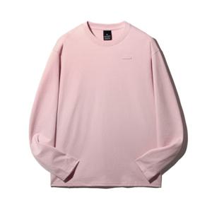 [그루브라임]유니)기본로고 긴팔티 (LIGHT PINK) LRSFCTR757M