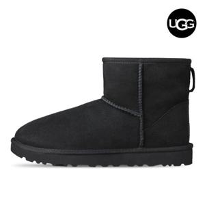 어그 UGG 클래식 미니2 여성 겨울 방한 숏 부츠 1016222-BLK