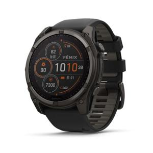 가민 피닉스 8 51mm 솔라 카본 그레이 GPS 스마트워치