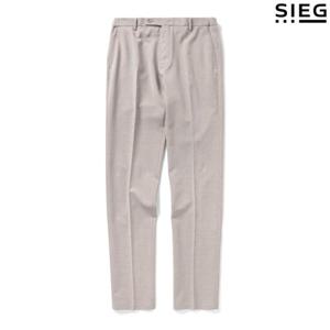 [지이크]S/S 베이지 테이퍼드 핏 노턱 팬츠 ( PEF4220 )