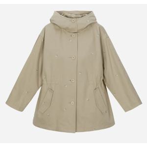 [써스데이아일랜드][여성]플라워 자수 후드 점퍼(T252MJP135W)