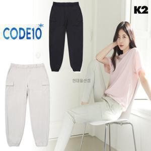 [K2]KWM23360 여성 코드텐 여름 아이스냉감 카고조거 팬츠US