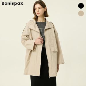 [보니스팍스] 롱 후드 야상 점퍼 (XP3JP001M0)