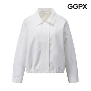 [GGPX] 밑단 밴딩 카라넥 봄버 점퍼 (GP3JP009F)