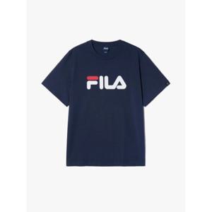[휠라] FILA 남성용 베이직 빅리니어 반팔티 FS2RSH2102XDNA