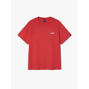 [휠라] FILA 남성용 베이직 스몰리니어 반팔티 FS2RSH2101XRED