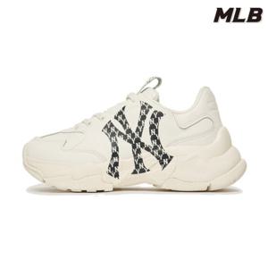 [MLB] 빅볼청키 모노 LT (굽 6cm) 운동화 (3ASHCM01N-50WHS)