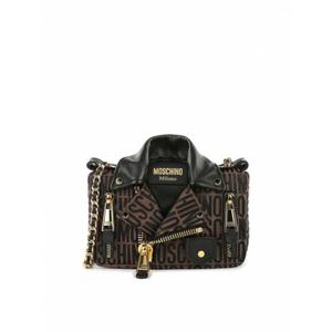 [MOSCHINO] 여성 크로스 바디 백 로고 바이커 742E11 Brown /8