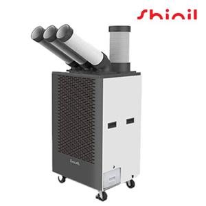 신일 3구 코끼리 8L 이동식에어컨 SMA-PC5800G / 실외기없는 공장형 공업용 업소용 산업용 창고
