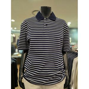 [바쏘옴므][바쏘옴므] Z2KT49A 25년S/S 네이비 오버핏 단가라 반