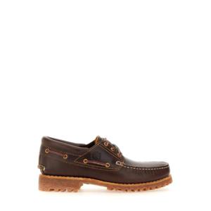TIMBERLAND LEATHER BOAT MOCCASIN TB030003214_BROWN
