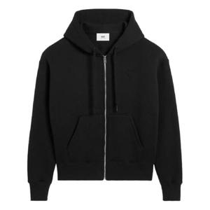 AMI Paris 아미 드 꾀흐 후드 집업 H25USW427749