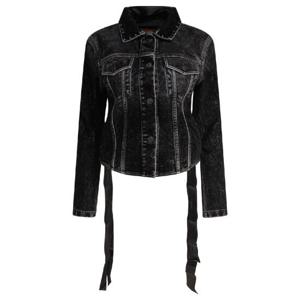 BALENCIAGA Denim jacket with laces 831697TSW651963