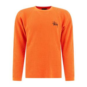 STUSSY Basic Stock  thermal t shirt 11403560602 ORANGE