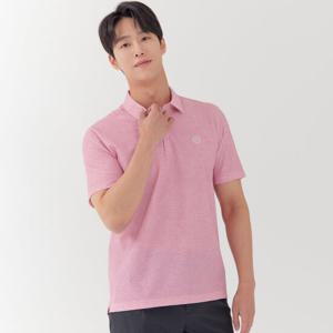 [라이프로그] 남성 패턴 프린트 카라 반팔 티셔츠 MCTSP343_PK