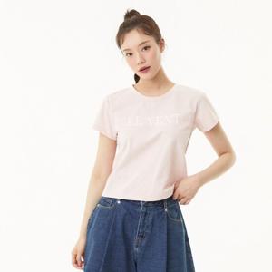 플라스틱아일랜드  프린트 트임 크롭 티셔츠 (PR2CH562)