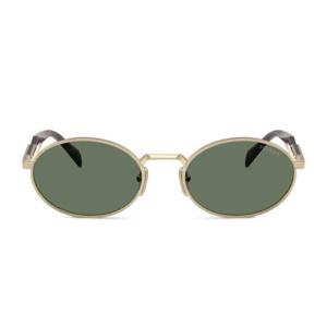 여성 Prada Eyewear 타원형 프레임 선글라스 ZVN70L55