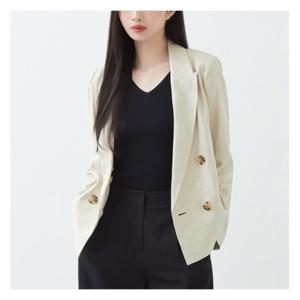 [미쏘]테일러드 더블 4버튼 숏 자켓 (MIWJKC513B-T)