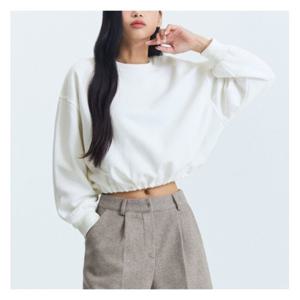 [미쏘]밴딩 포인트 크롭 티셔츠 (MIWLWC357A-T)