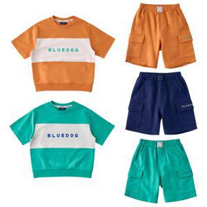 [블루독]OR/GN/NY 컬러블럭스웨트셔츠/조거팬츠 5종택1 (25375-