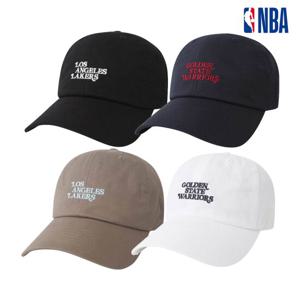 NBA 남녀공용 농구팀 심플 레터링 소프트볼캡 사계절모자 N255AP281P