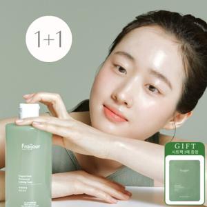 1 + 1 프레쥬 자연약쑥 진정 스킨 토너 500ml(시트팩증정)