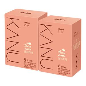 카누 신제품 돌체라떼 8T x2개