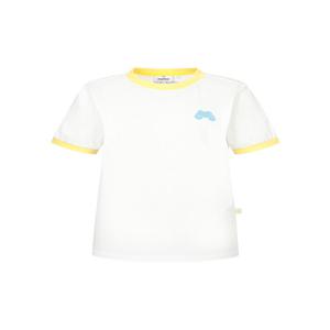[캐치티니핑] Round Half Sleeve T-Shirt_YELLOW (QW0FTTR22163)