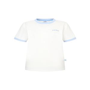 [캐치티니핑] Round Half Sleeve T-Shirt_BLUE (QW0FTTR22143)