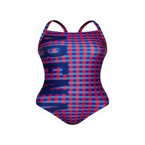 하이틴체크 원피스 수퍼플라이백 A5SL1PL68RED