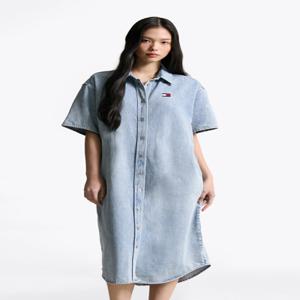 데님 셔츠 원피스