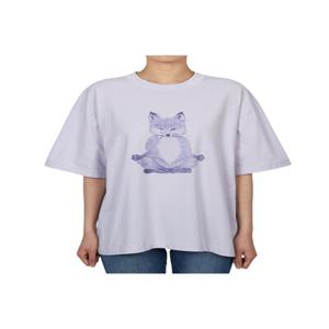 메종키츠네 요가 폭스 여성 반팔티셔츠 OW00123KJ0008 0173
