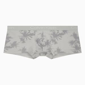 남성 CK 블랙 프린트 로우 라이즈 트렁크 NB4061-PUX NB4061PUX