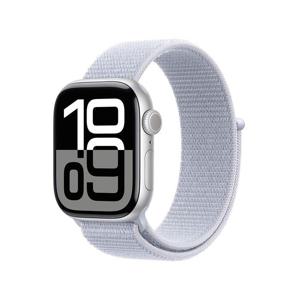Apple 애플워치10 42mm, GPS (실버 알루미늄, 블루 클라우드, Regular)-[MWWD3KH/A]