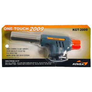 기타브랜드 코베아 원터치 가스토치(KGT-2009) 캠핑 용접 점화용