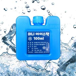 기타브랜드 미니 보냉팩 100ml 아이스박스백 캠핑쿨러 휴대용얼음